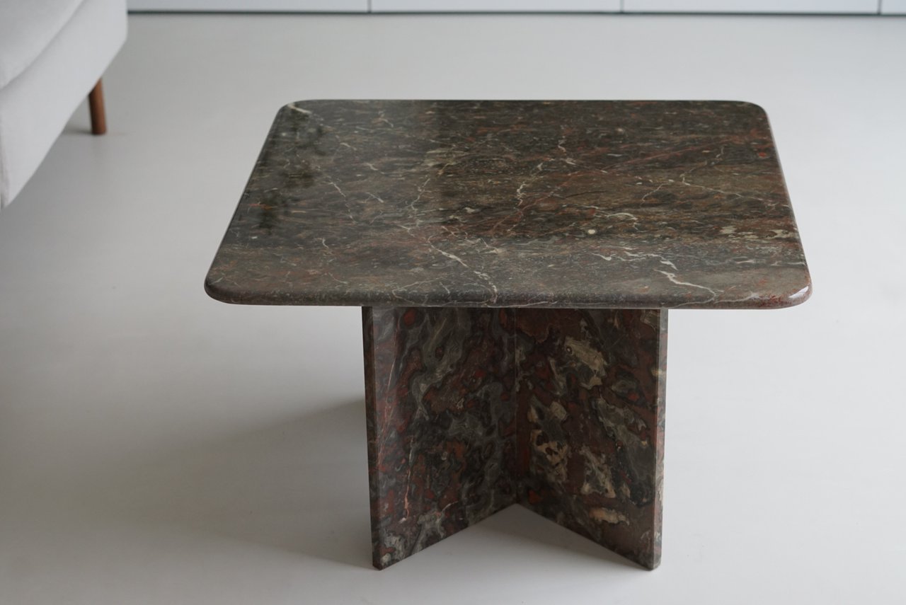 Marble side table / coffee table image 12