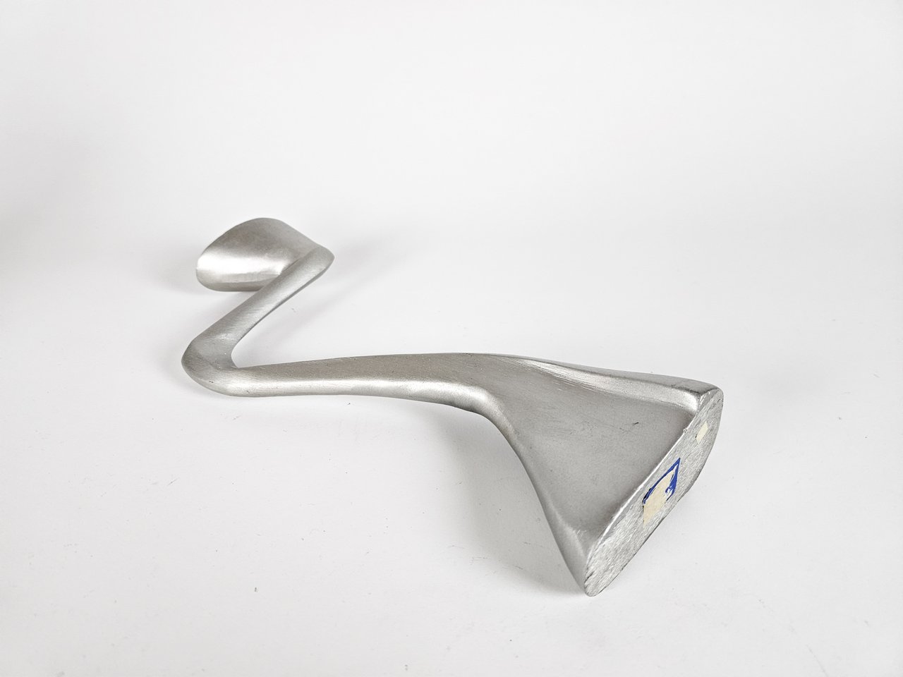 Aluminum Arclumis Swan Candlesticks by Matthew Hilton for SCP