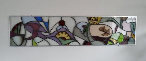 Stained Glass wall object