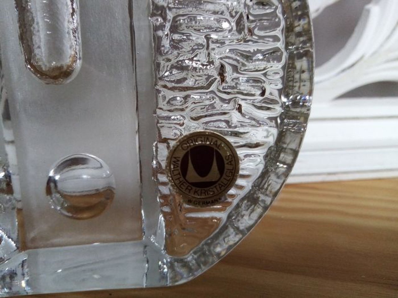 Walther Kerzenhalter aus Kristallglas image 4