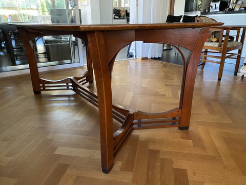 Schuitema Art Nouveau dining room table