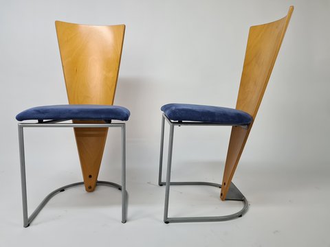 6x Harvink Zino chairs