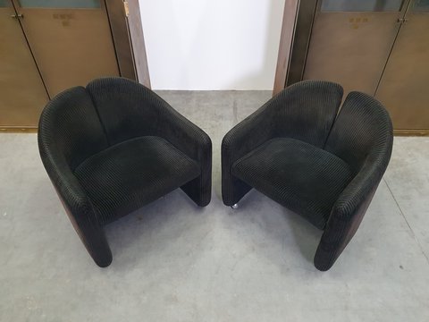 2x Vintage Eugenio Gerli Tecno chair