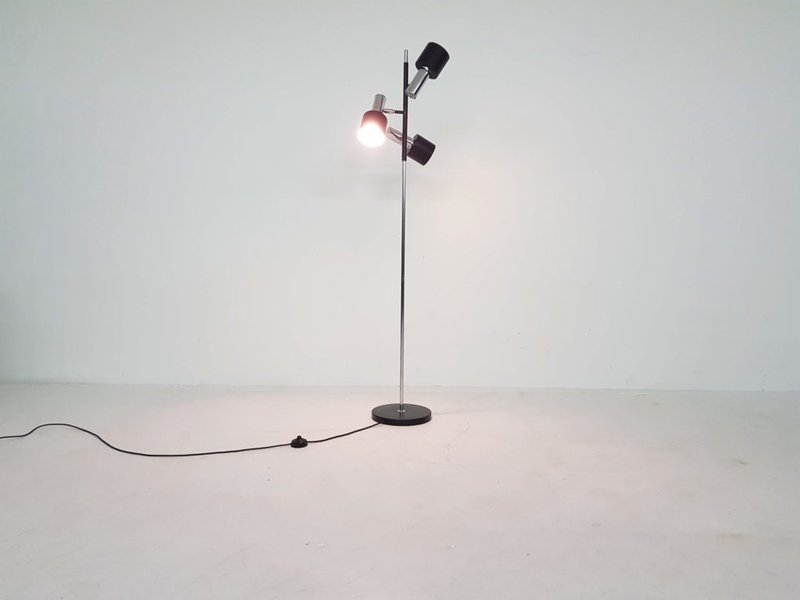 Mid-century adjustable floor lamp
