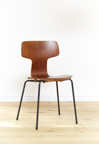 Arne Jacobsen 3103 Hammer Chair by for Fritz Hansen