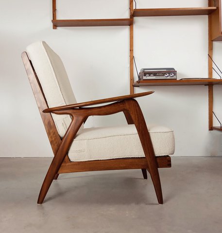 Deens Mid-Century design fauteuil jaren 50/60
