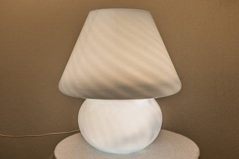 Vintage Vetri tafellamp Mushroom Murano lamp