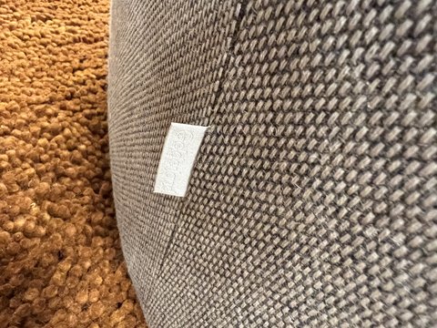 2x Gelderland Solid Chair Armchair gray