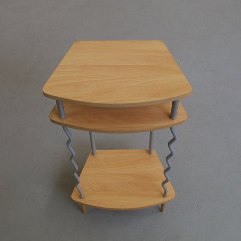 Postmoderne kleine consoletafel, jaren 80