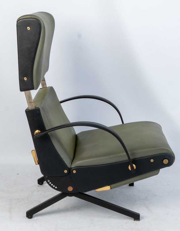P40 Lounge Chair 1ste Editie van Osvaldo Borsani voor Tecno, 1950s