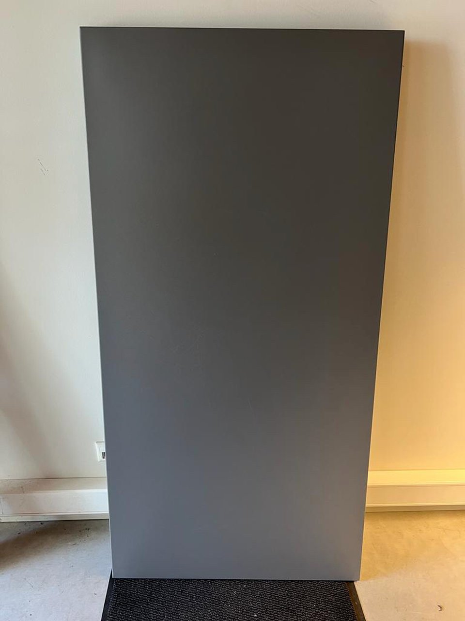 Gispen SteelTop bureau grijs, 4x , ontwerp Peter de Boer image 9