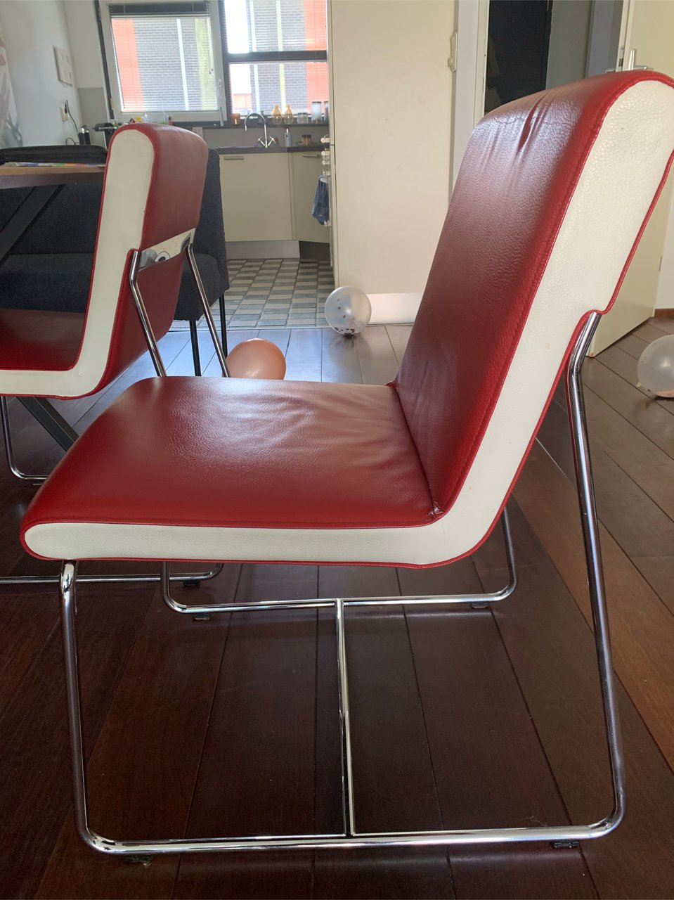 4x Leolux dining room chair