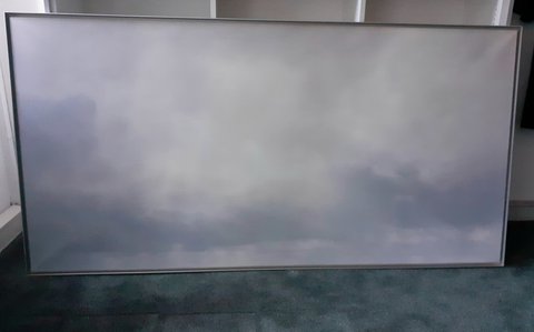 Jan Grotenbreg Cloudy skies painting