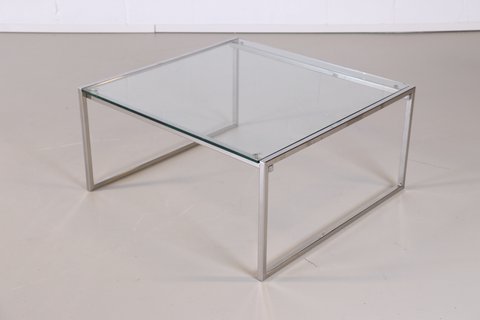 Ghyczy T73 stainless steel gloss coffee table