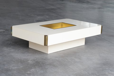 Alveo coffee table - Willy Rizzo - Mario Sabot
