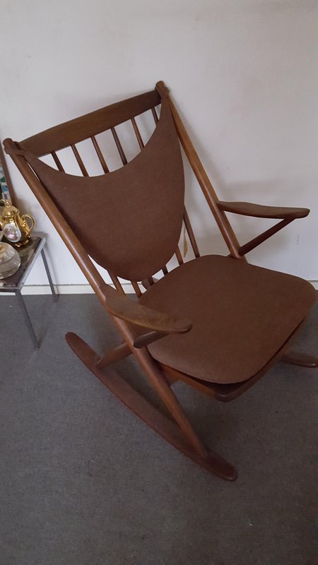 Deens design schommelstoel 1958