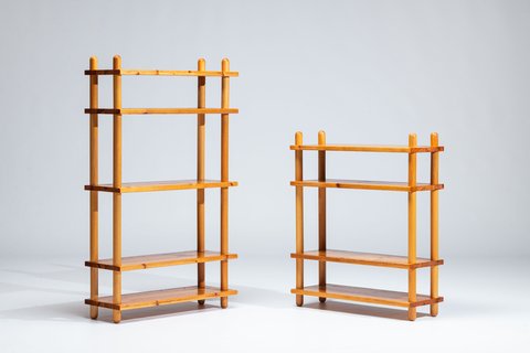 2x Stokke Shelves in Pine Wood