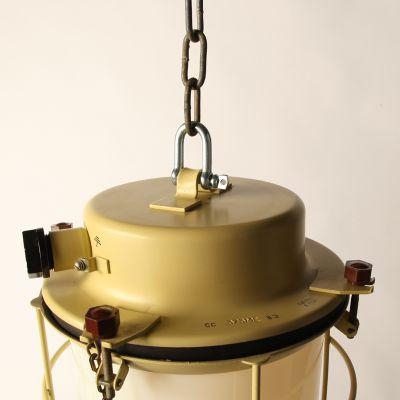 Gele hanglamp, 1940s