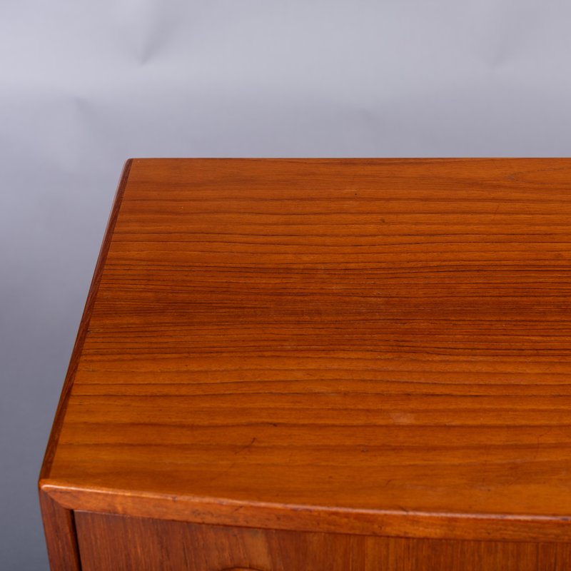 Vintage Danish chest of drawers in teak from the 60s