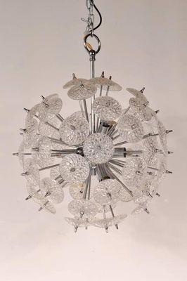 Belgisch glazen Sputnik chandelier