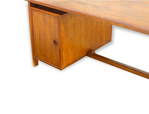 Danish design large vintage executive desk made in the 60s