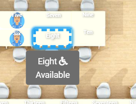 wheelchair accessible desk