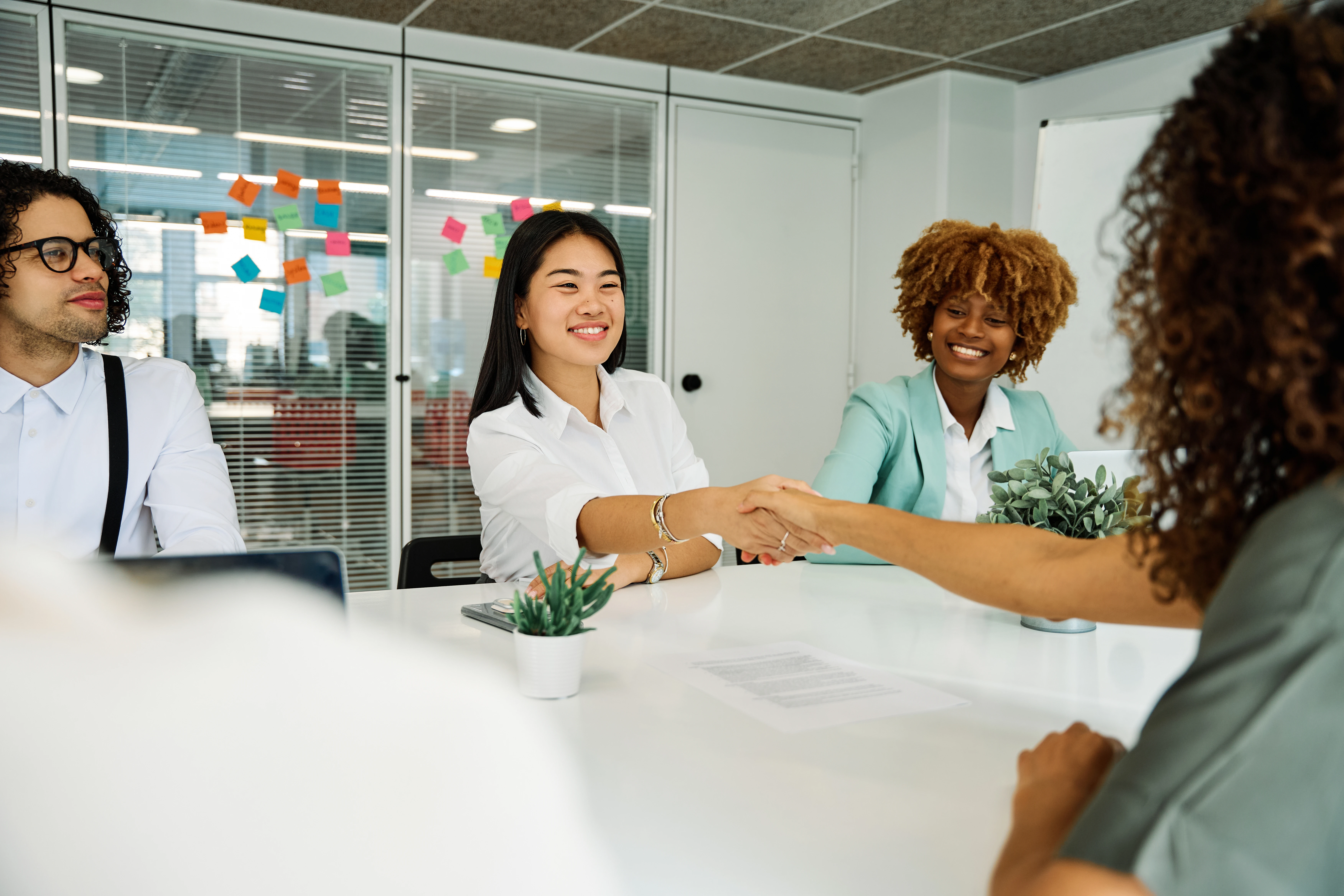 New hire onboarding conversation