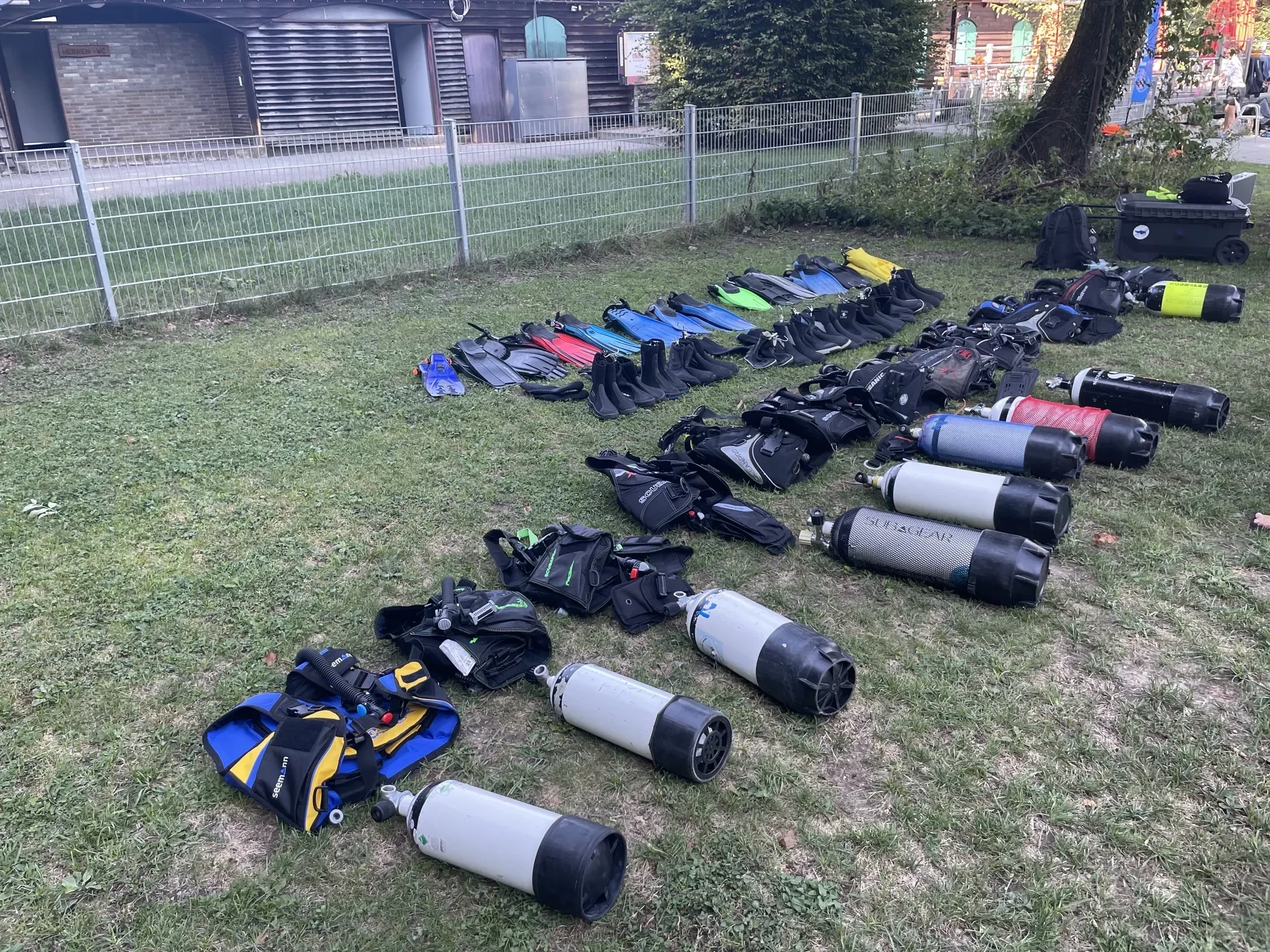 Dive site photo for parkbad, germany