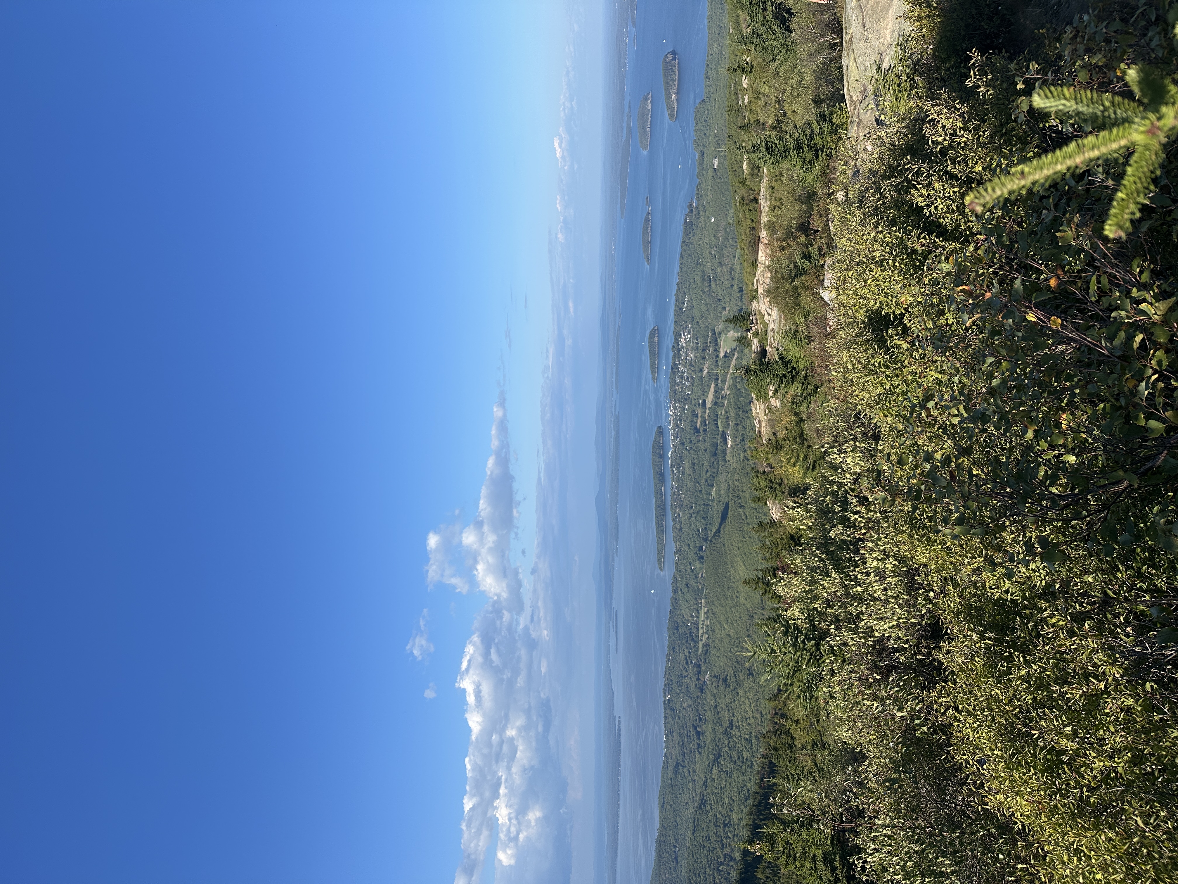 The view from Cadillac Mountain