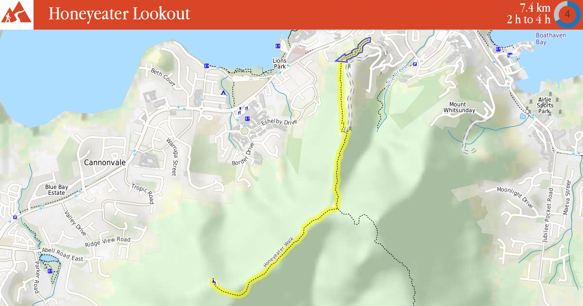 Honeyeater Lookout Trail Stays