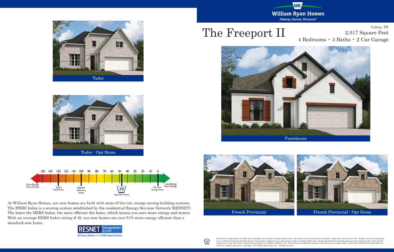 The Freeport II at 5309 Hybern Avenue, Aubrey, Texas: photo 2