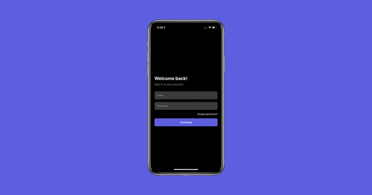 Building A Simple Login Form In React Native Using React Hook Form 