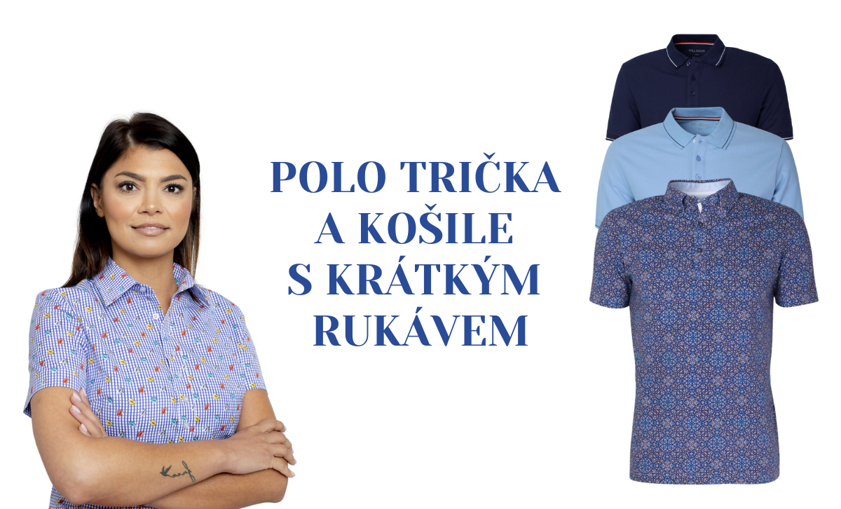 S krátkými rukávy stylově i v teplém období 👚🌞