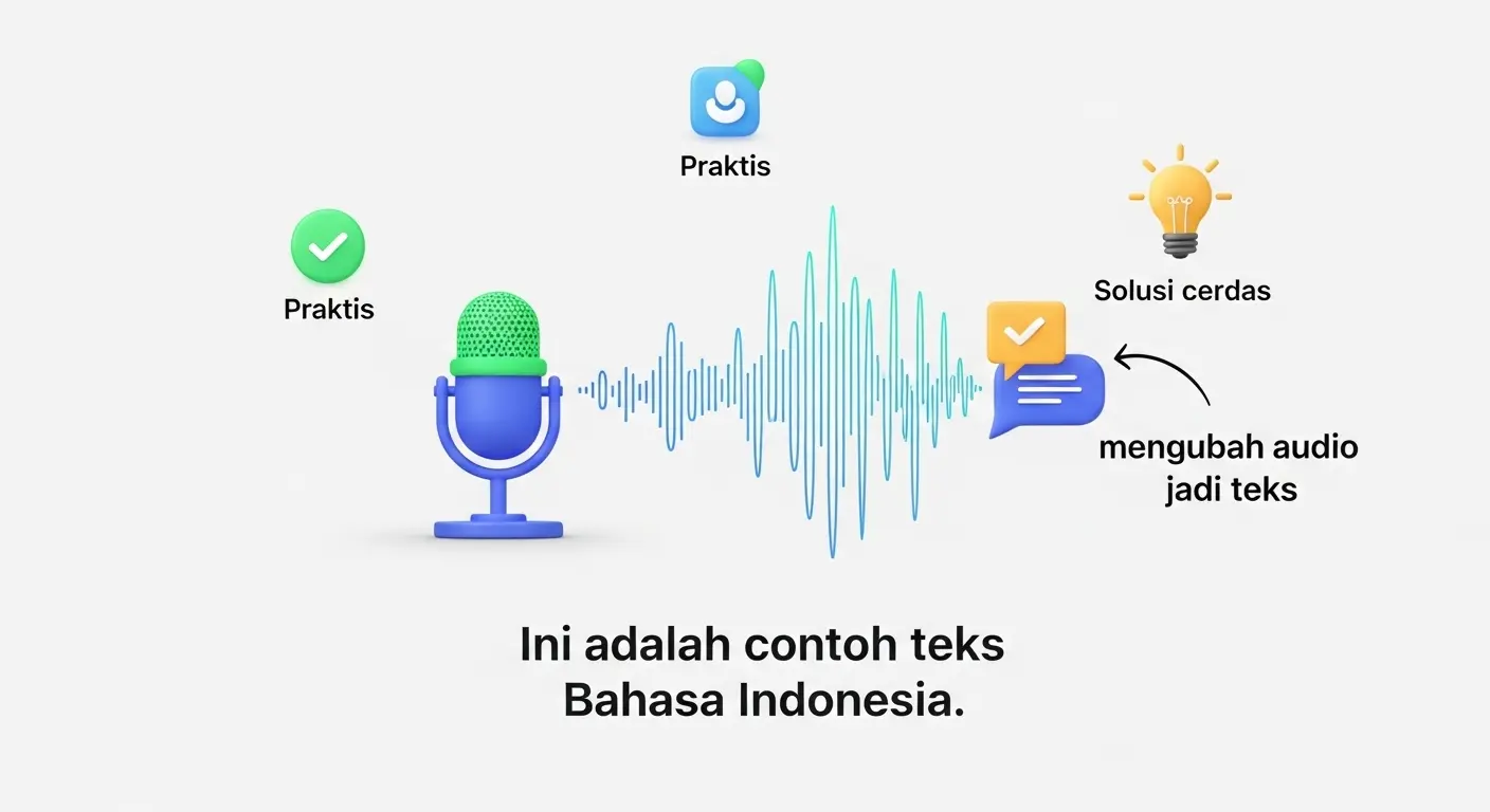 Mudahnya Upload Audio Jadi Teks Indonesia: Solusi Cerdas