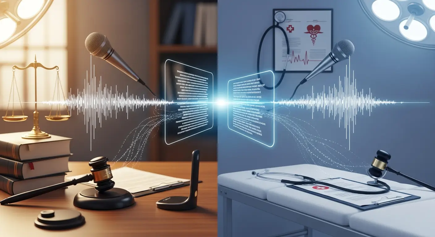 Jasa Transkripsi Hukum dan Medis: Mengoptimalkan Proses Pembuatan Teks dari Audio