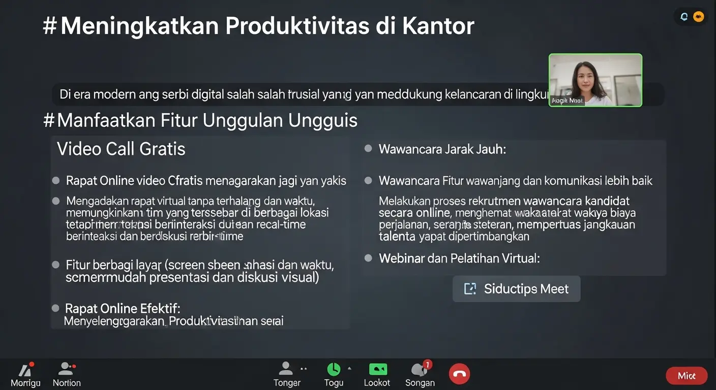 Meningkatkan Produktivitas di Kantor dengan Video Call Gratis