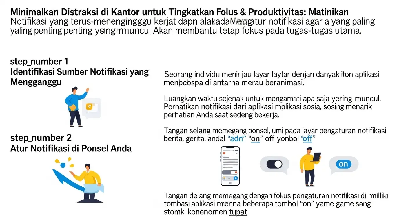 Minimalkan Distraksi di Kantor untuk Tingkatkan Fokus & Produktivitas