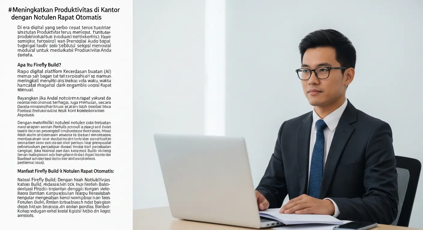 Meningkatkan Produktivitas di Kantor dengan Firefly Build