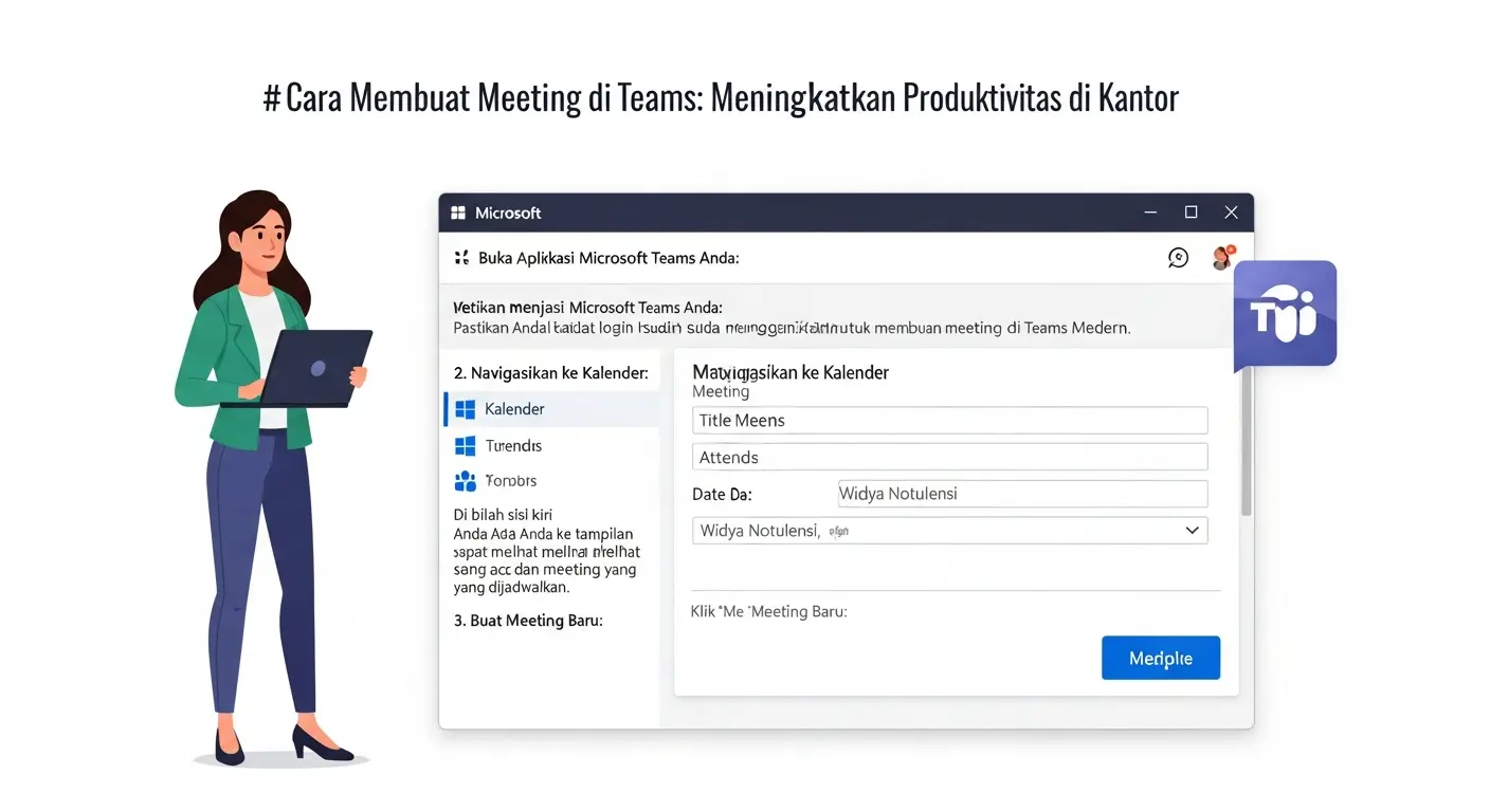 Cara Membuat Meeting di Teams: Meningkatkan Produktivitas di Kantor