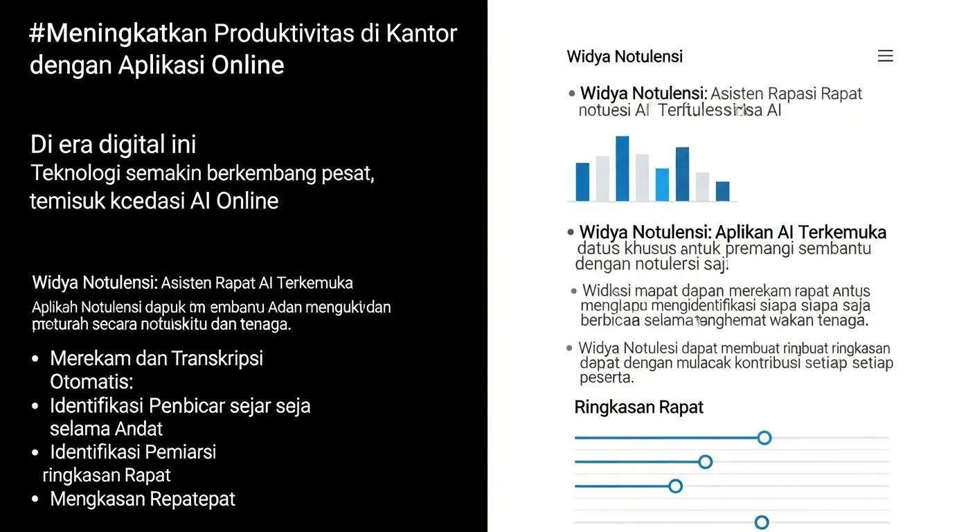 Meningkatkan Produktivitas di Kantor dengan Aplikasi AI Online