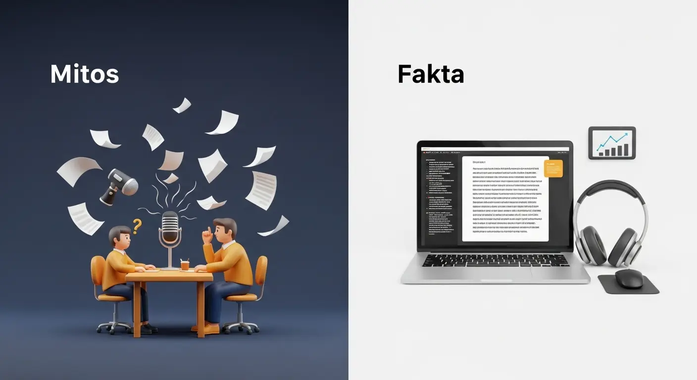 Mitos dan Fakta: Jasa Transkrip Rapat Perusahaan