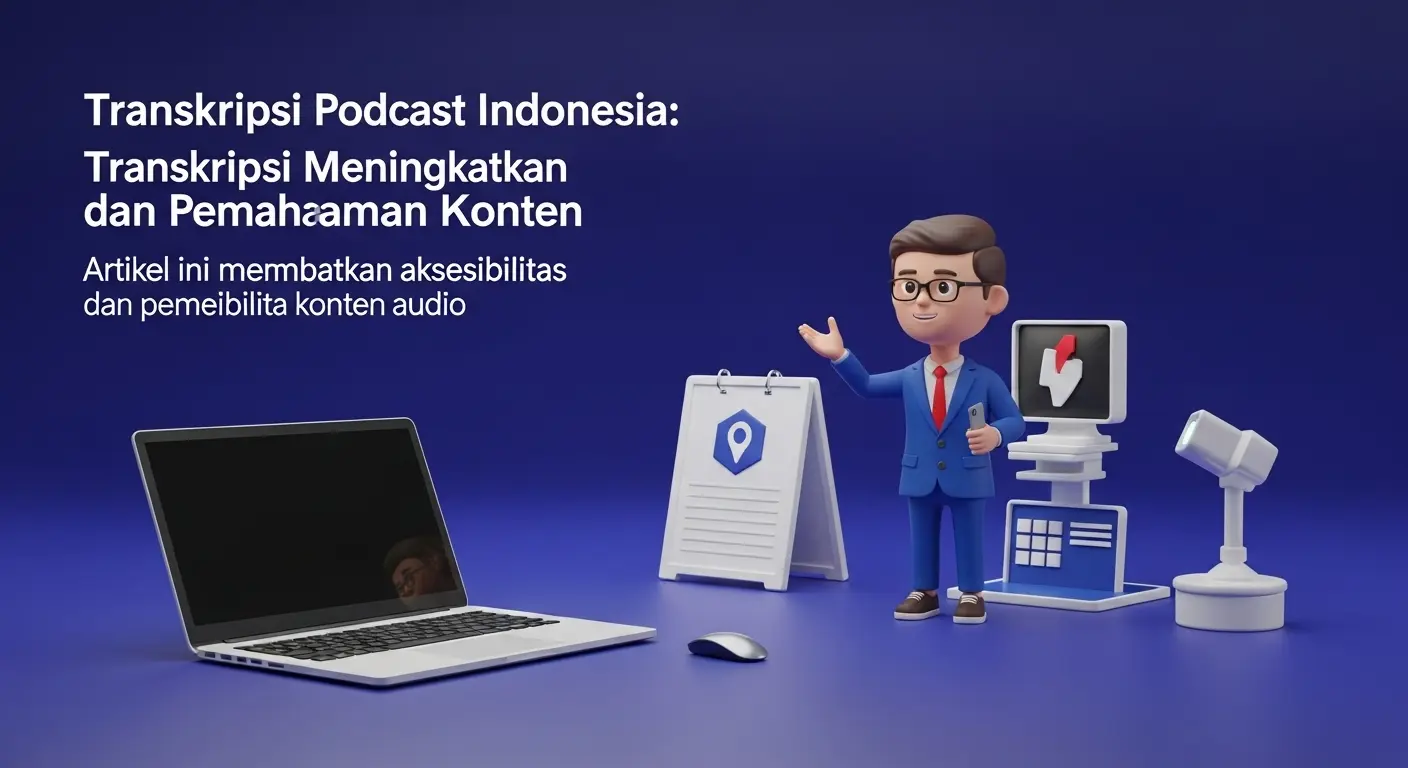 Transkripsi Podcast Indonesia: Meningkatkan Aksesibilitas dan Pemahaman Konten