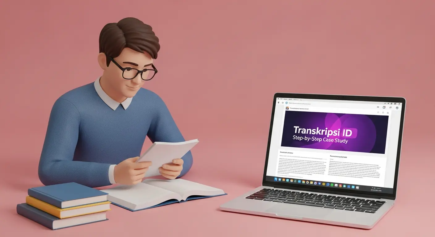 Layanan Transkripsi Akademik: Step-by-Step Case Study