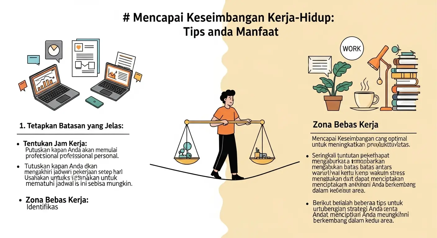 Mencapai Keseimbangan Kerja-Hidup: Tips dan Manfaat