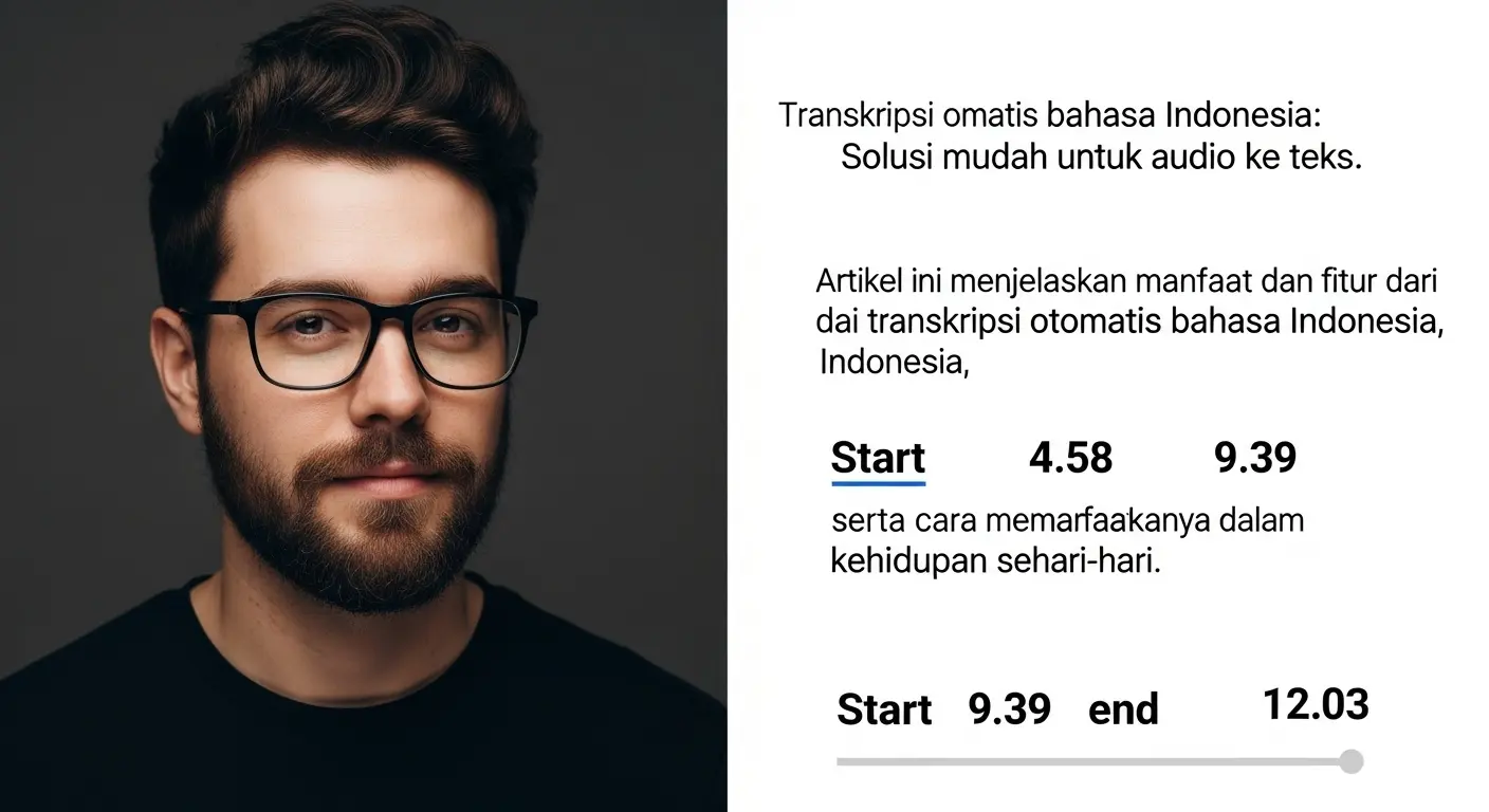 Transkripsi Otomatis Bahasa Indonesia: Solusi Mudah untuk Audio ke Teks