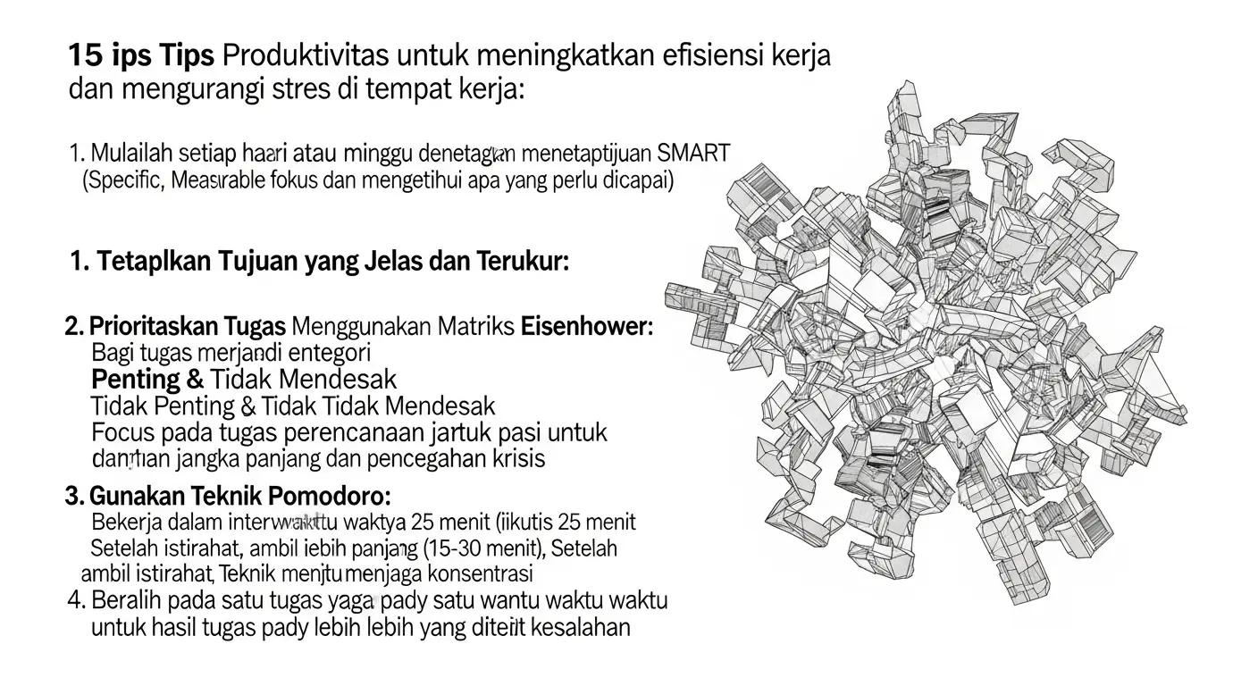 15 Productivity Tips untuk Meningkatkan Efisiensi Kerja