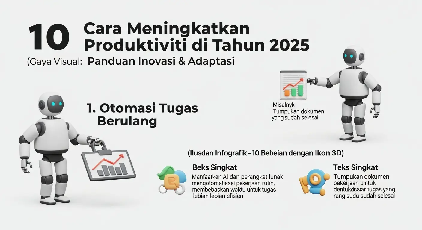 10 Cara Meningkatkan Produktiviti di Tahun 2025