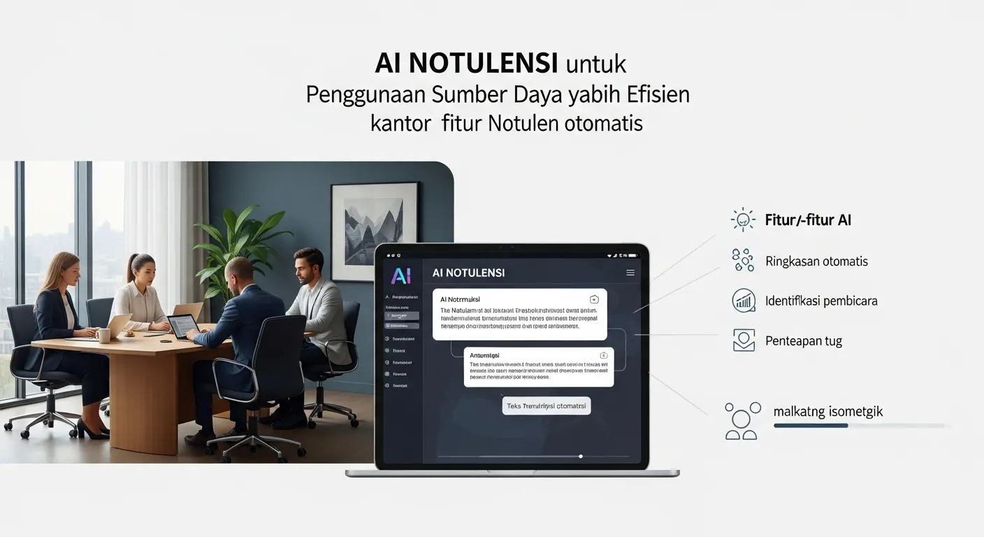 AI Notulensi untuk Penggunaan Sumber Daya yang Lebih Efisien