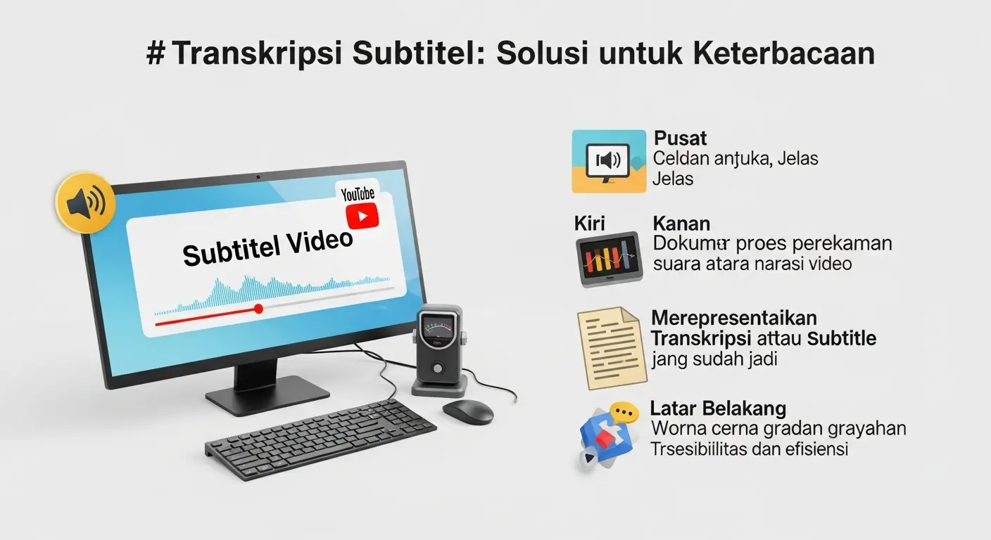Transkripsi Subtitel Video YouTube: Solusi Cerdas untuk Keterbacaan