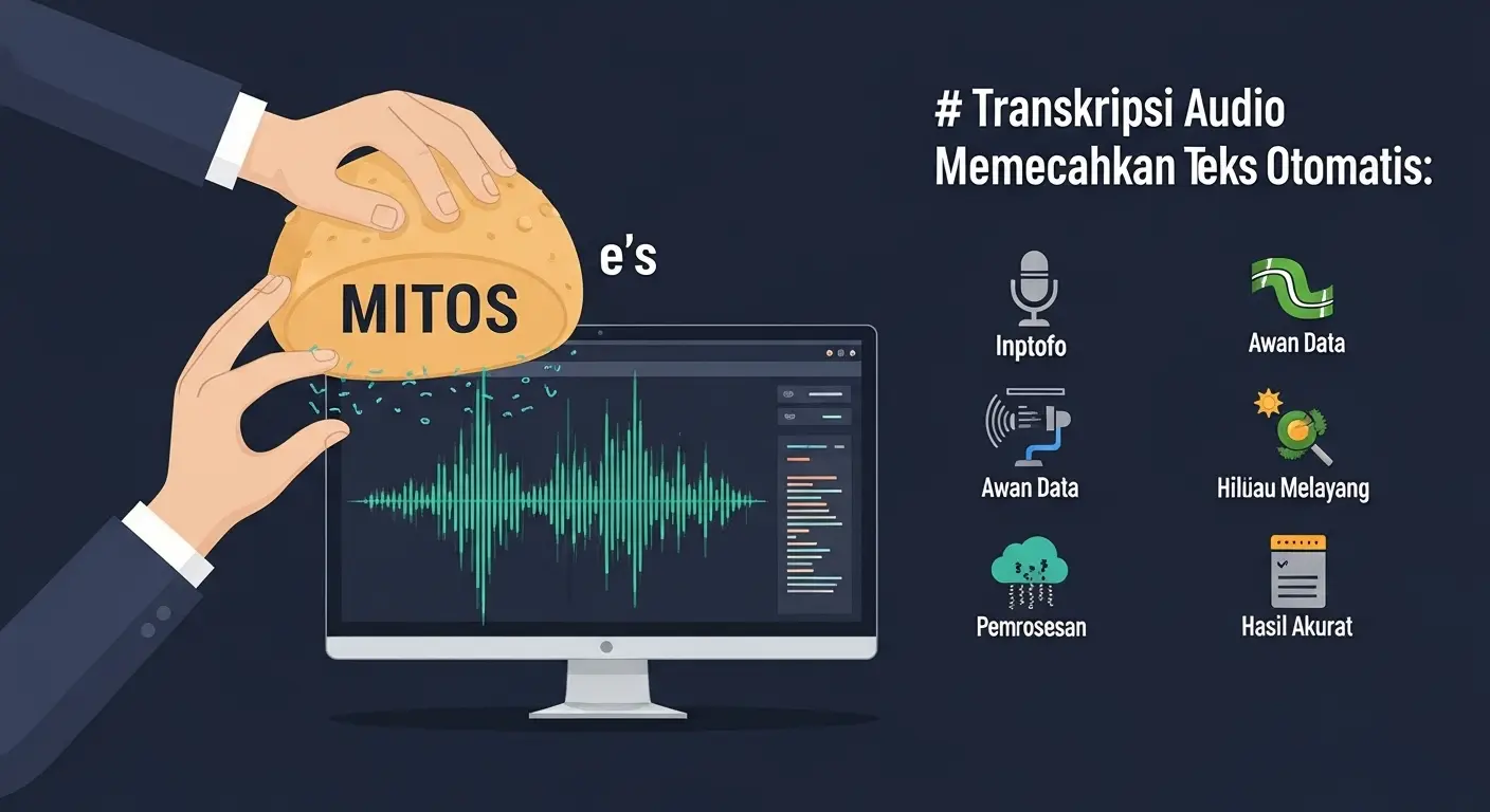 Cara Transkripsi Audio ke Teks Otomatis: Memecahkan Mitos